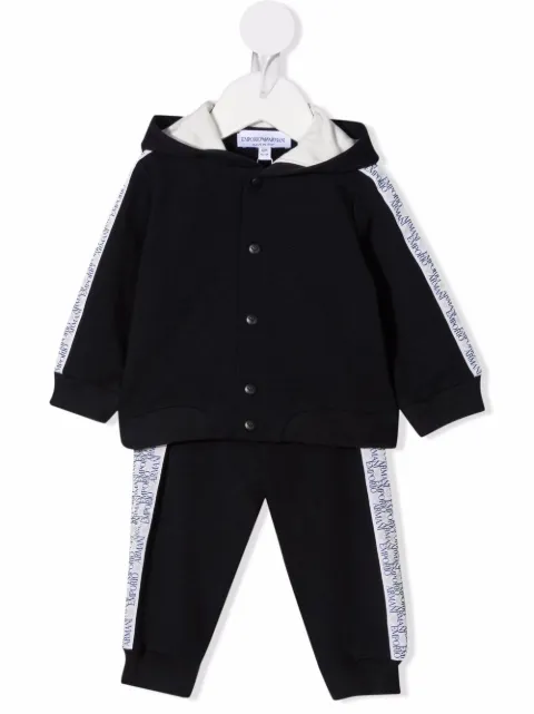 Emporio Armani Kids Jogginganzug mit Logo-Streifen