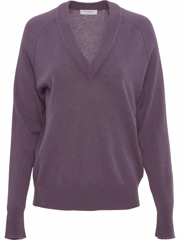 equipment madalene v neck sweater