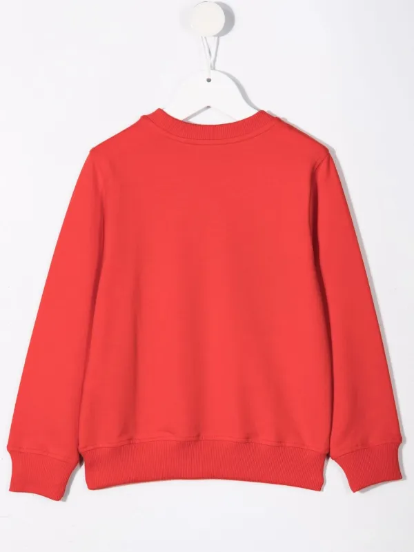 red sweatshirt plain