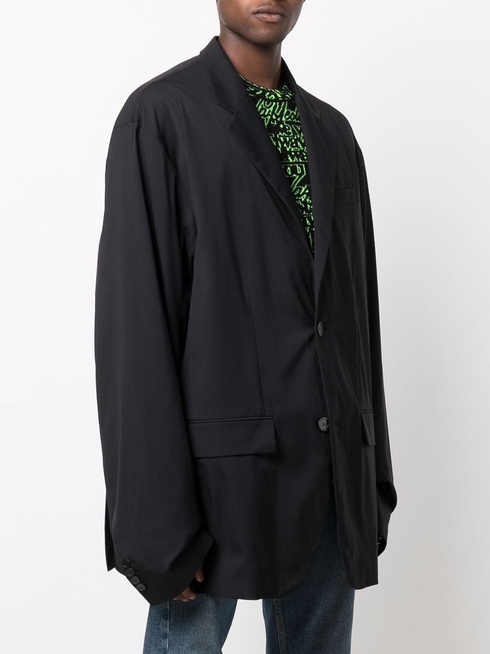 Balenciaga oversized single-breasted blazer Men