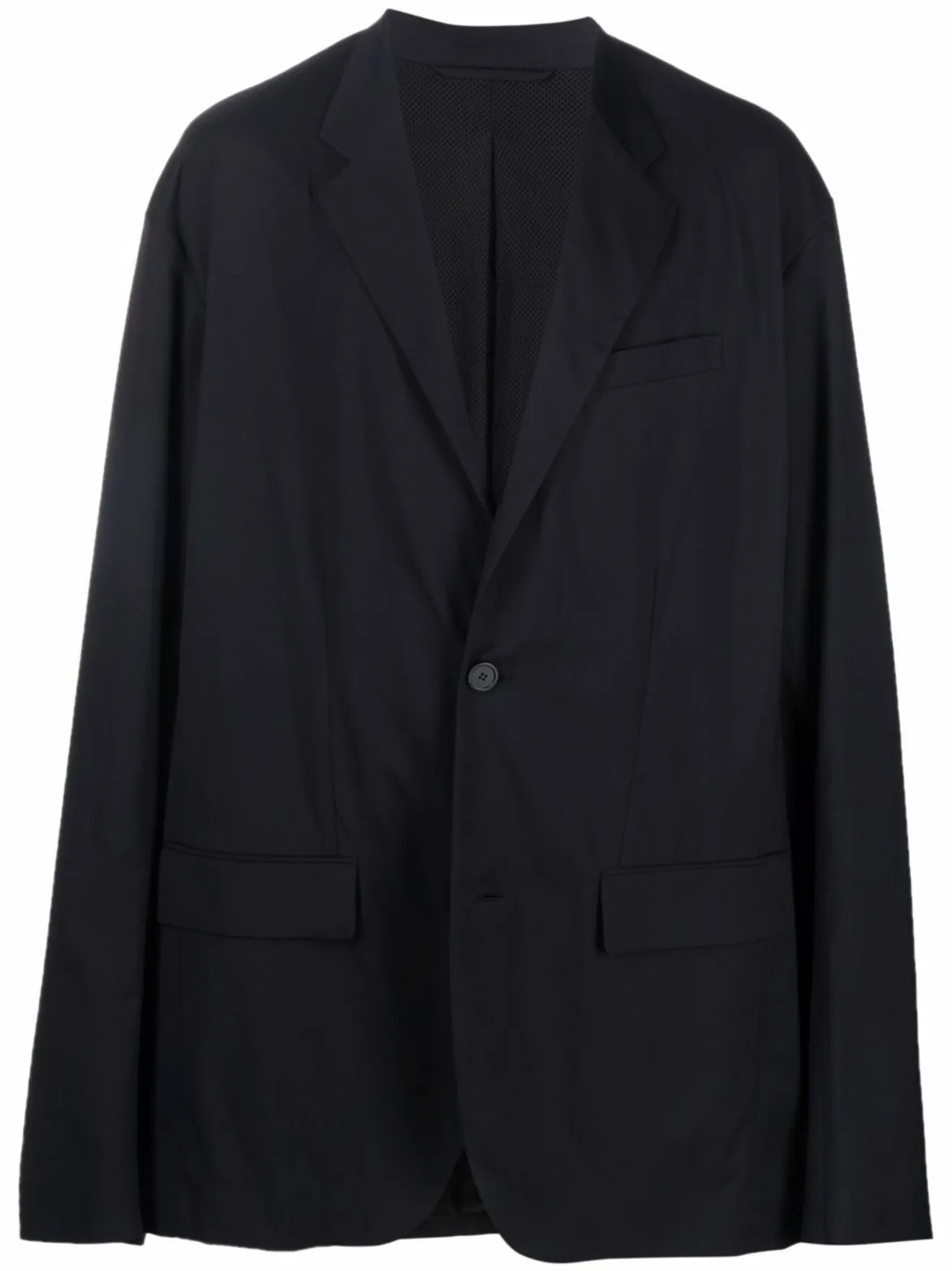 balenciaga light single breasted jacket