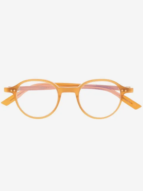Lesca round-frame glasses