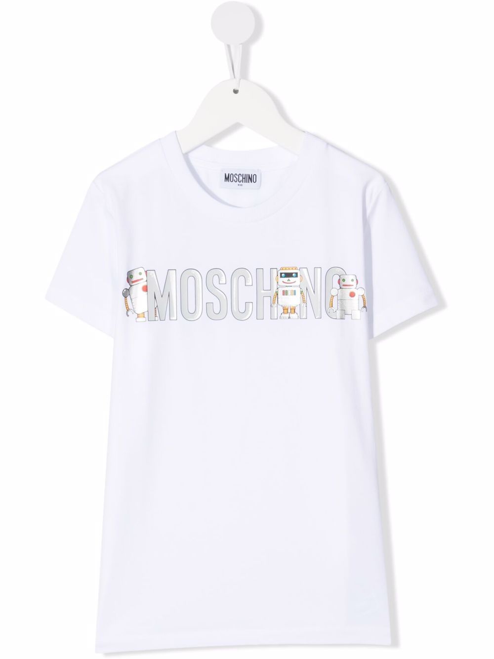 фото Moschino kids футболка с логотипом