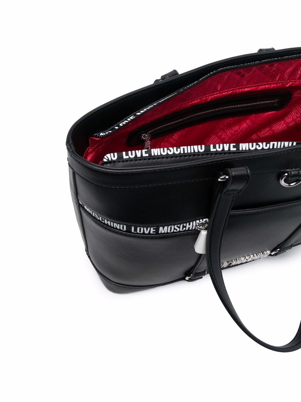 фото Love moschino сумка-тоут с логотипом