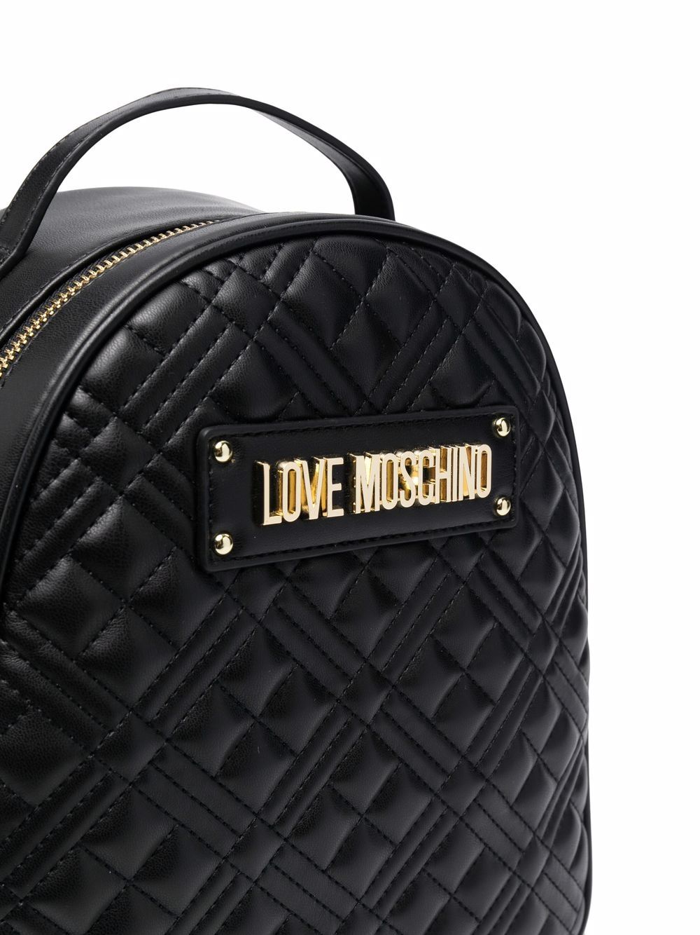 фото Love moschino стеганый рюкзак с логотипом