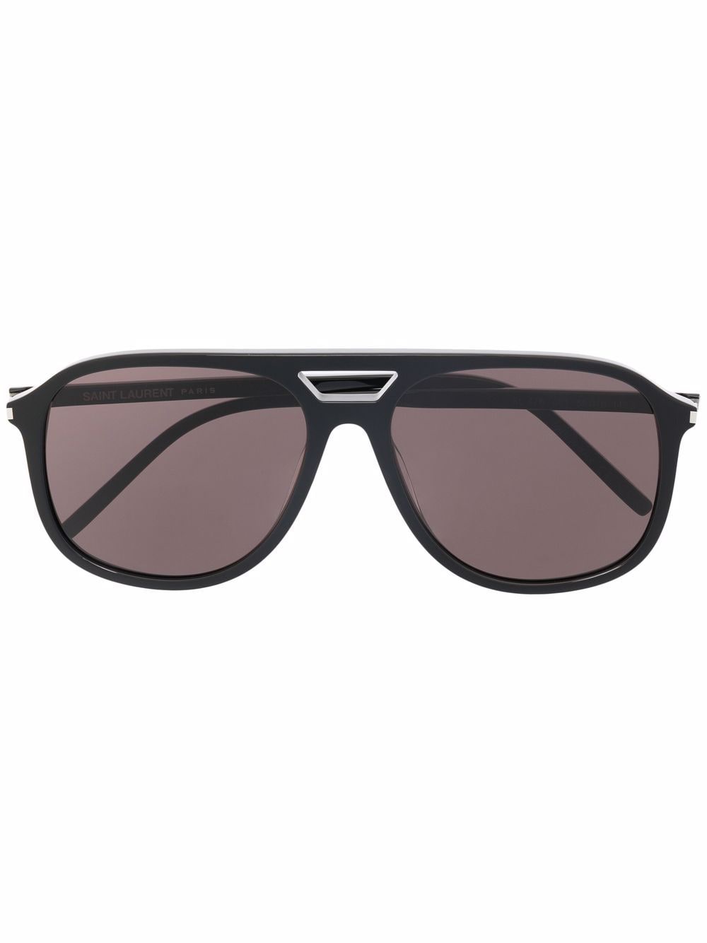 фото Saint laurent eyewear солнцезащитные очки-авиаторы с затемненными линзами