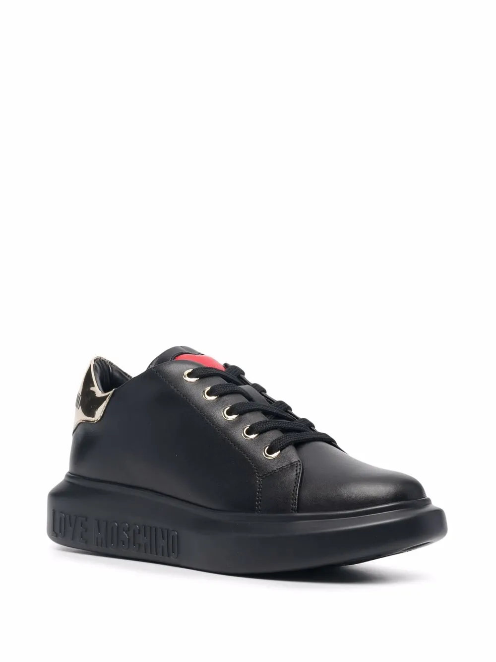 фото Love moschino кроссовки с нашивкой