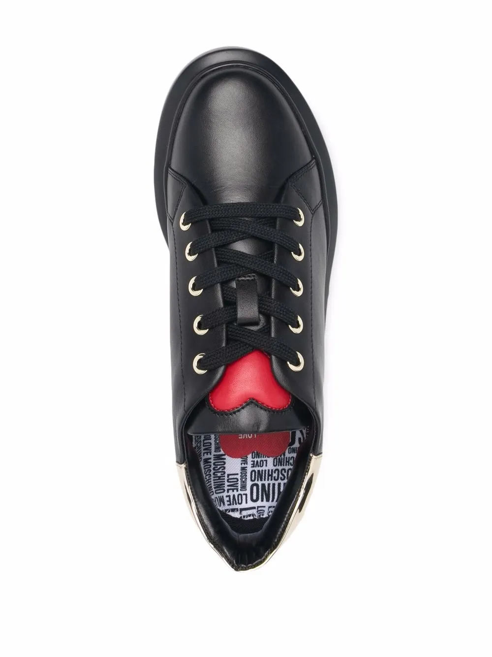 фото Love moschino кроссовки с нашивкой