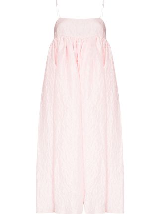 Cecilie bahnsen store pink babydoll dress