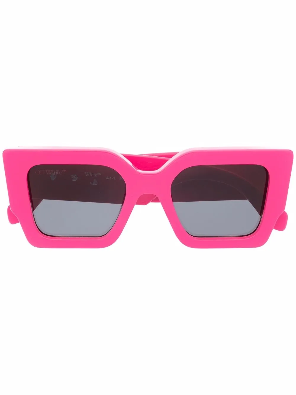 

Off-White Catalina square-frame sunglasses - Pink