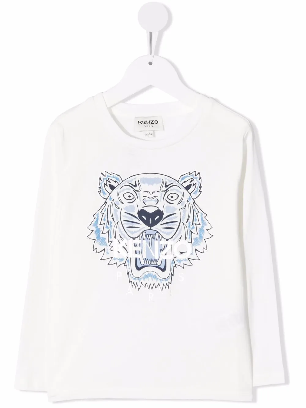 фото Kenzo kids футболка с длинными рукавами и логотипом