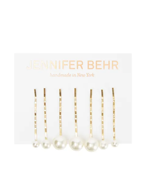 Jennifer Behr set of 7 Perla hairclips