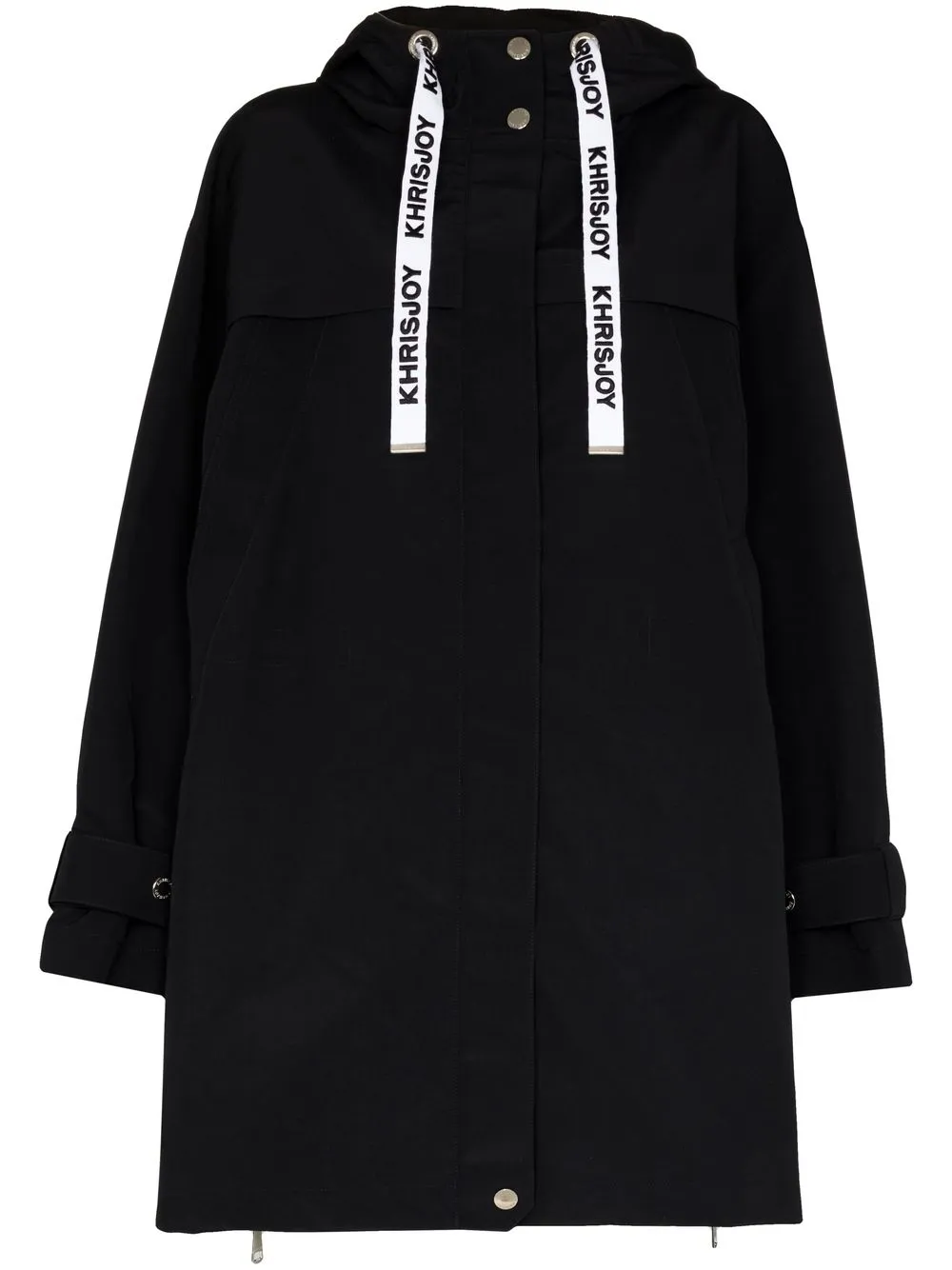 

Khrisjoy drawstring hooded jacket - Black