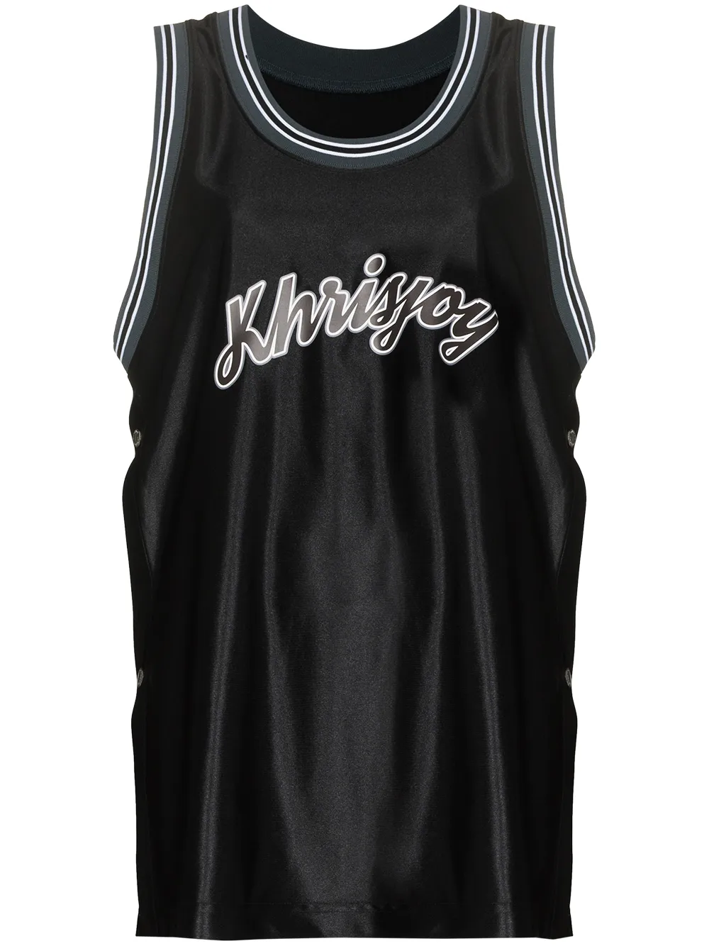 Khrisjoy logo-print tank top