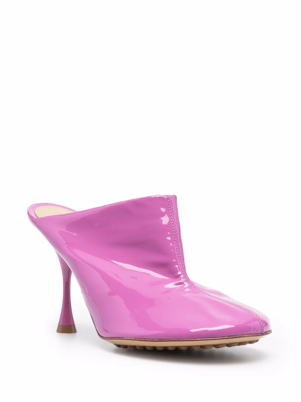 Image 2 of Bottega Veneta Dot Sock 90mm mules