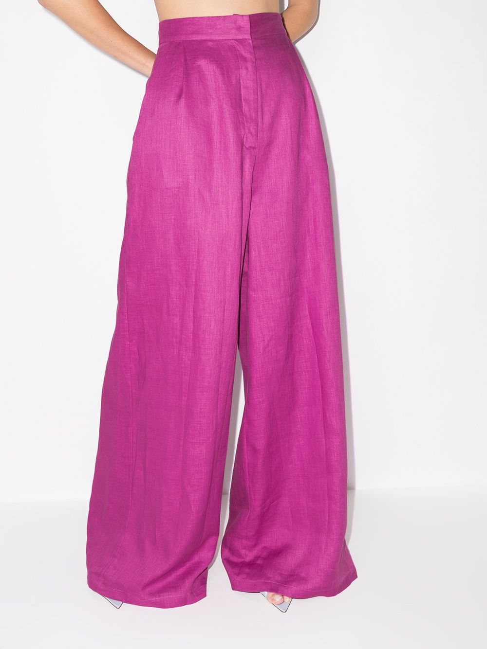 Image 2 of Adriana Degreas wide-leg trousers