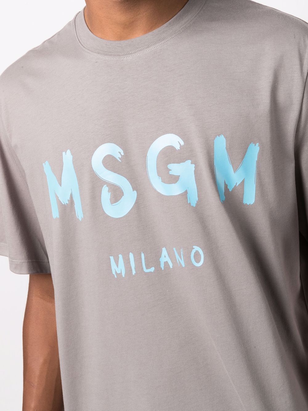 фото Msgm футболка с логотипом