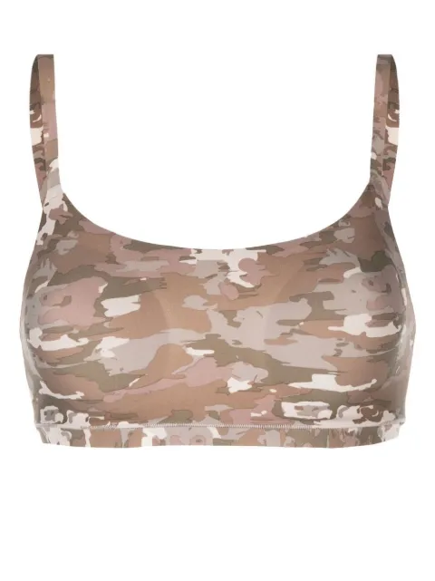 Chantelle leopard padded bralette
