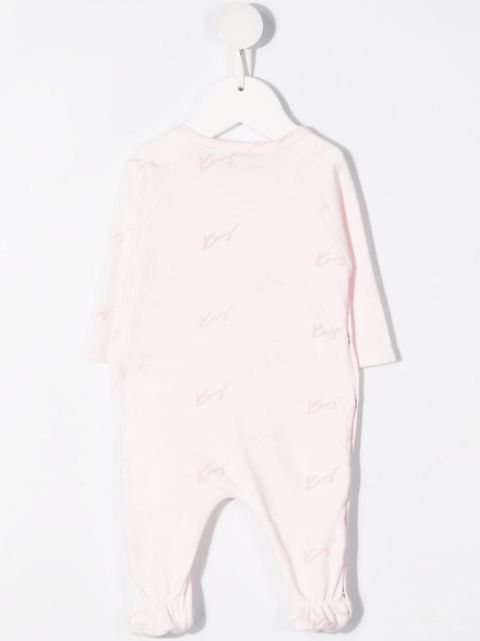 Kenzo Kids Logo Detail Pyjama Set Farfetch