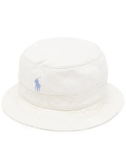 white polo bucket hat