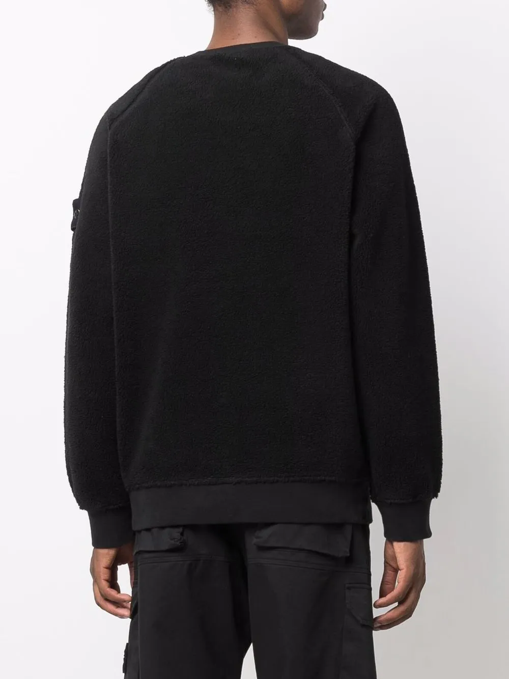 фото Stone island толстовка с нашивкой-логотипом