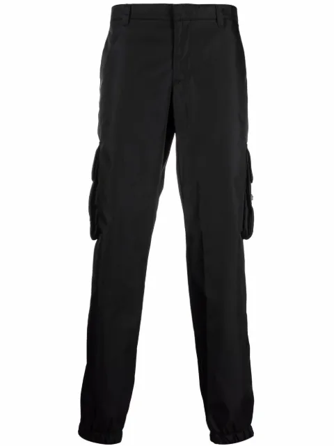 prada nylon track pants