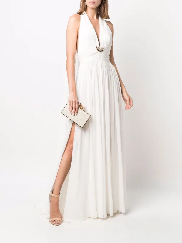 Vestido largo estilo campesino Elie Saab - Compra online - Envío express,  devolución gratuita y pago seguro