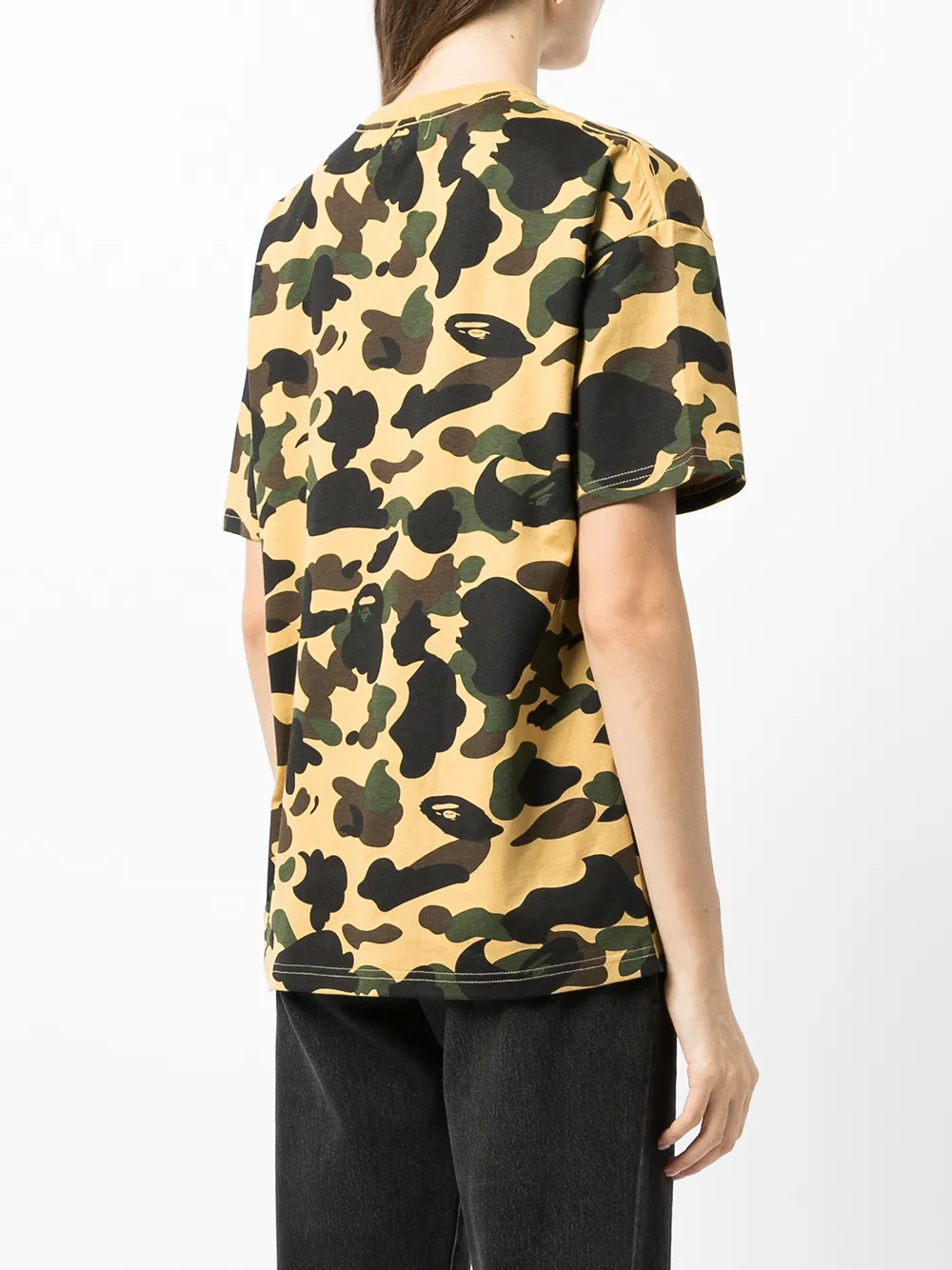 фото A bathing ape® камуфляжная футболка