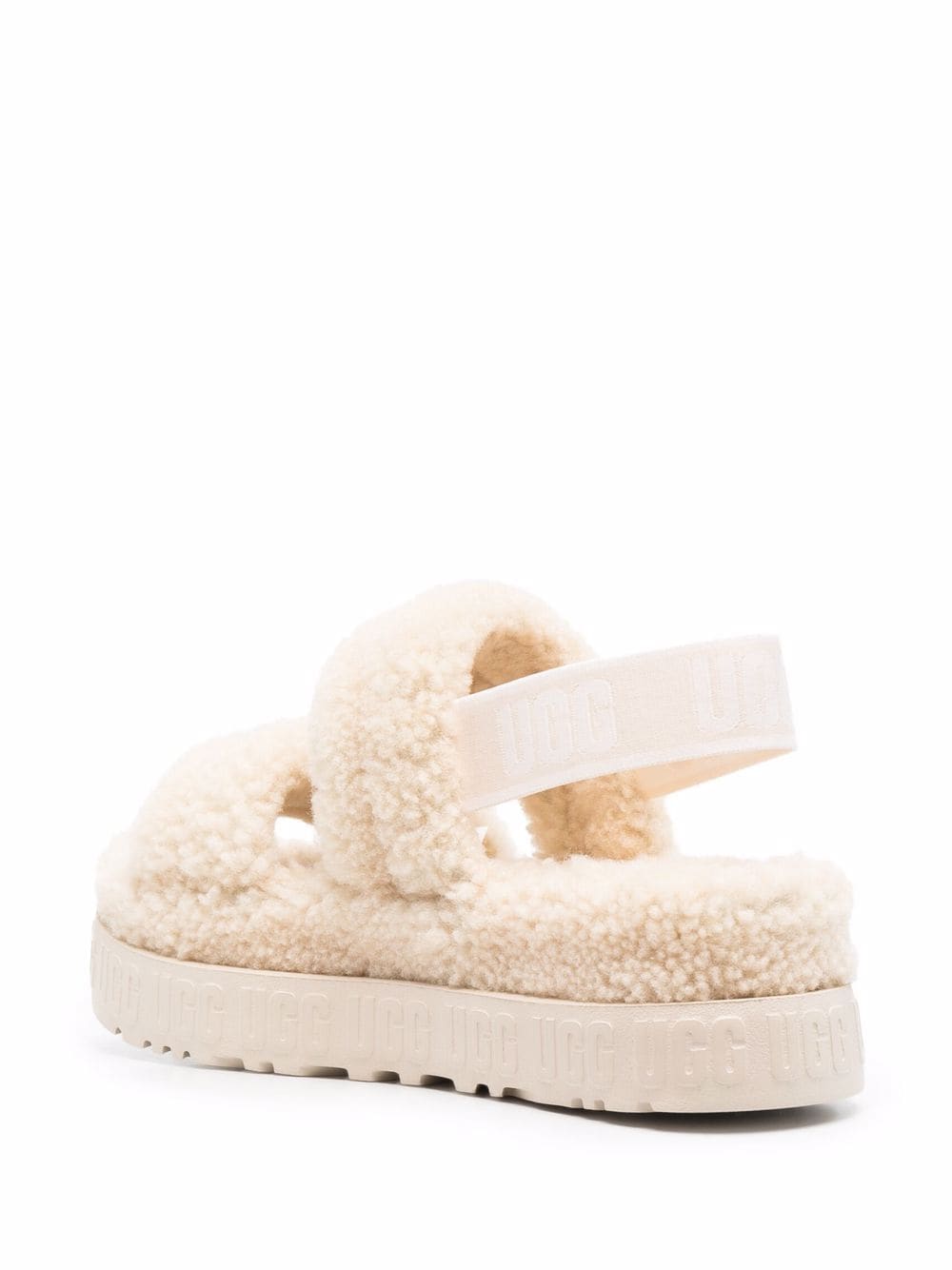 фото Ugg сандалии oh fluffita из овчины