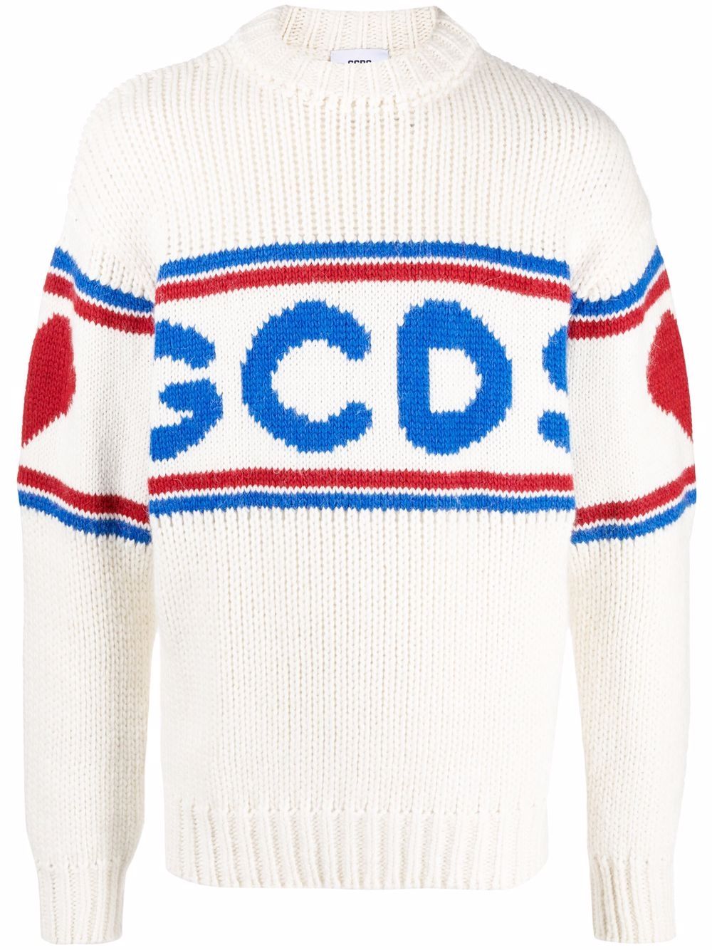 

Gcds logo-tape detail jumper - Neutrals