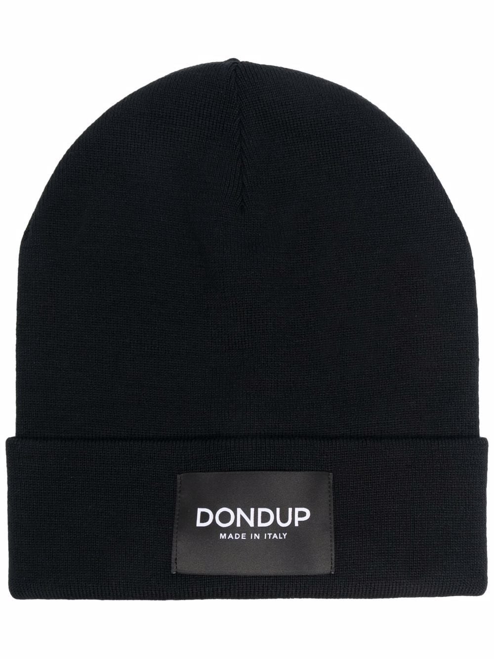 фото Dondup шапка бини с нашивкой-логотипом