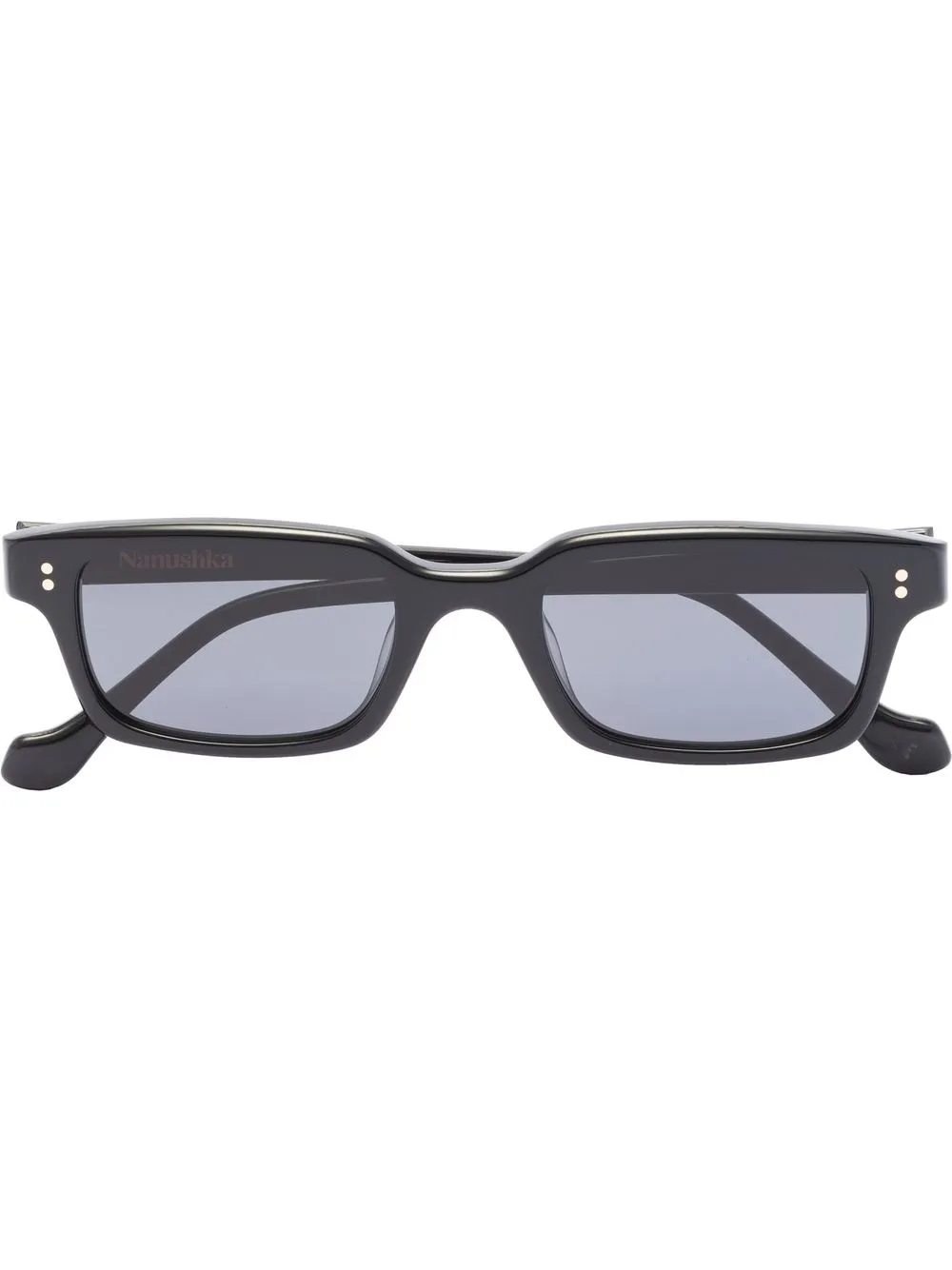 

Nanushka rectangle-frame sunglasses - Black