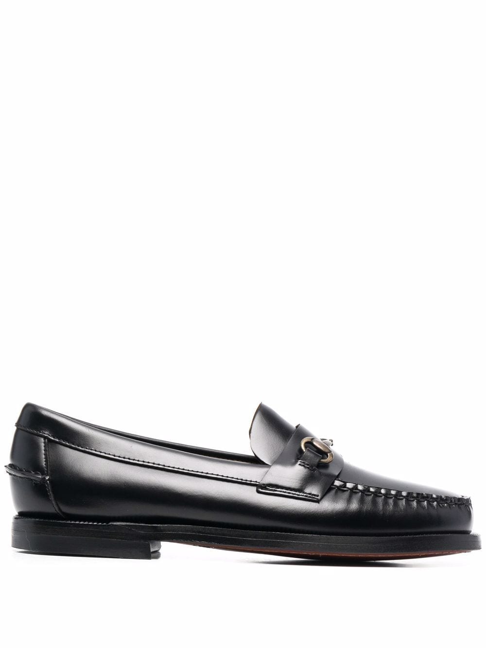 horsebit-detail leather loafers