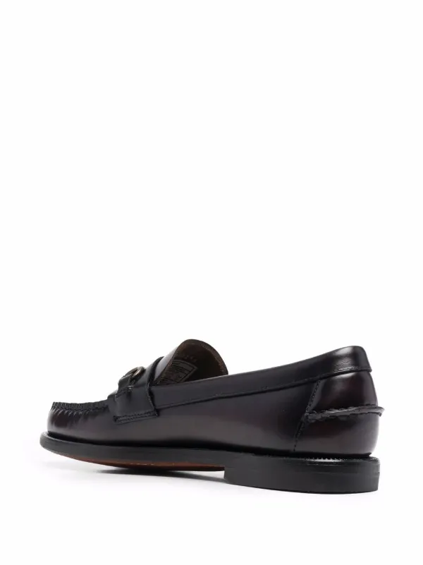 Sebago ホースビット レザーローファー | レッド | FARFETCH JP