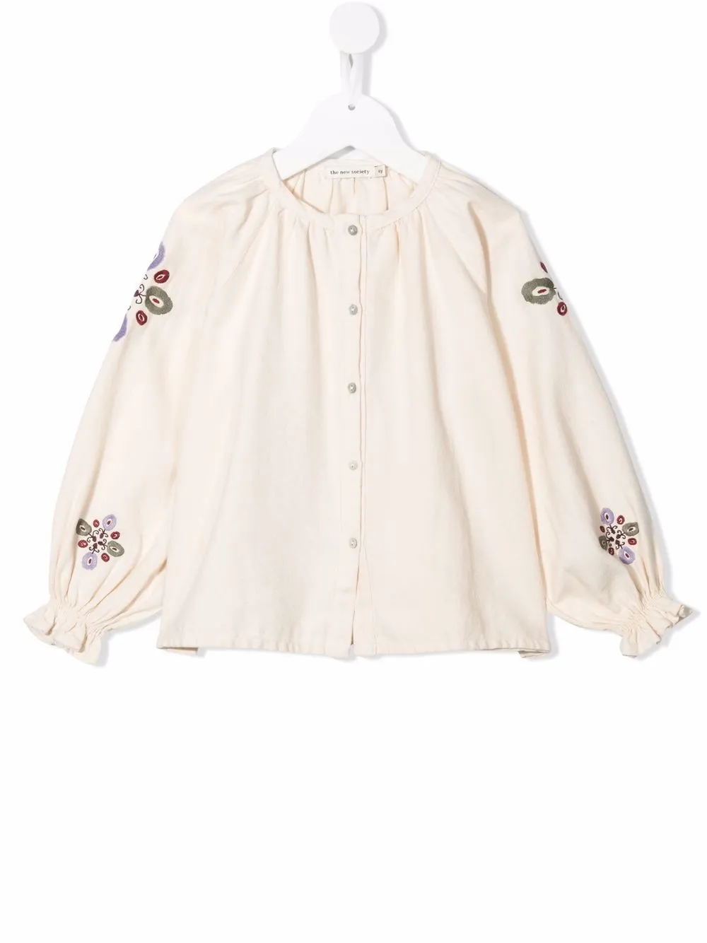 THE NEW SOCIETY блузка с вышивкой
