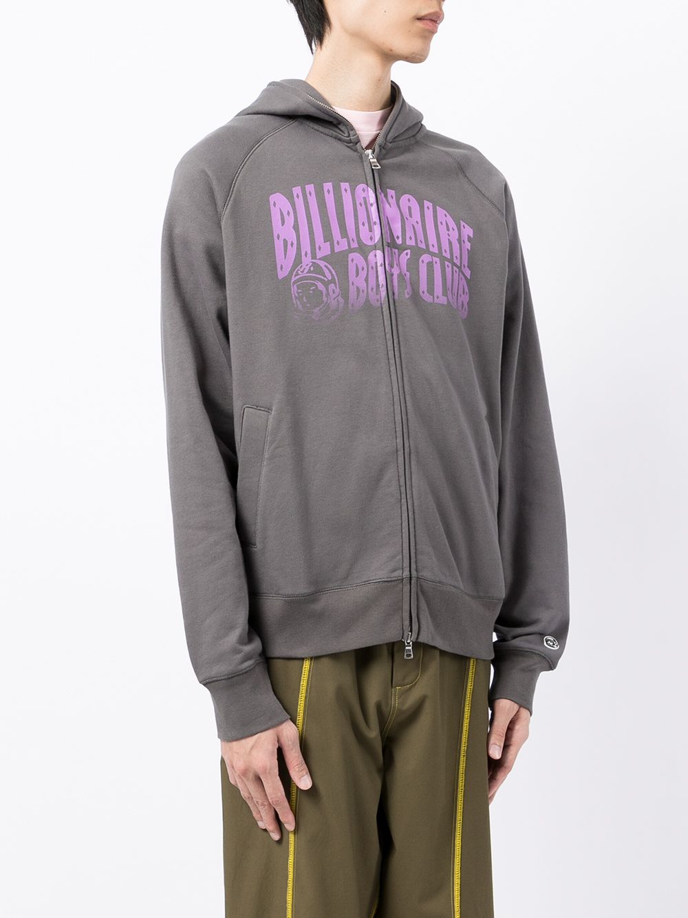 фото Billionaire boys club худи на молнии с логотипом