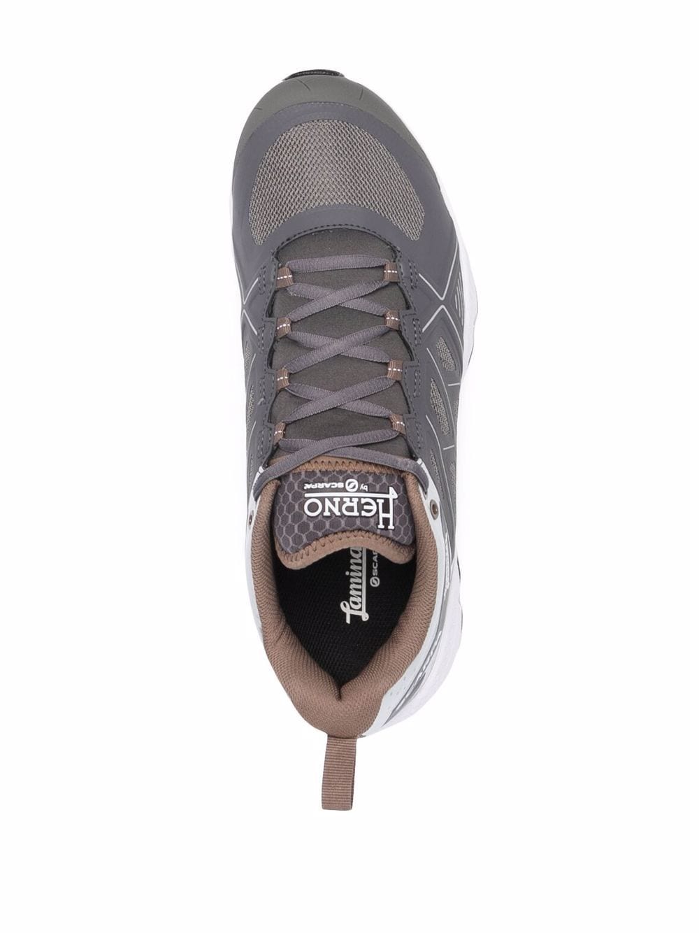 Shop Herno X Scarpa Laminar Gore-tex Sneakers In Grau