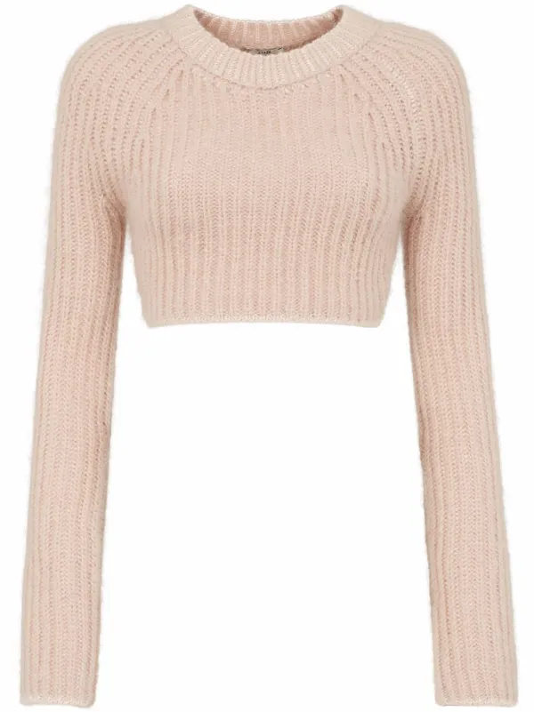 grey cropped jumpers