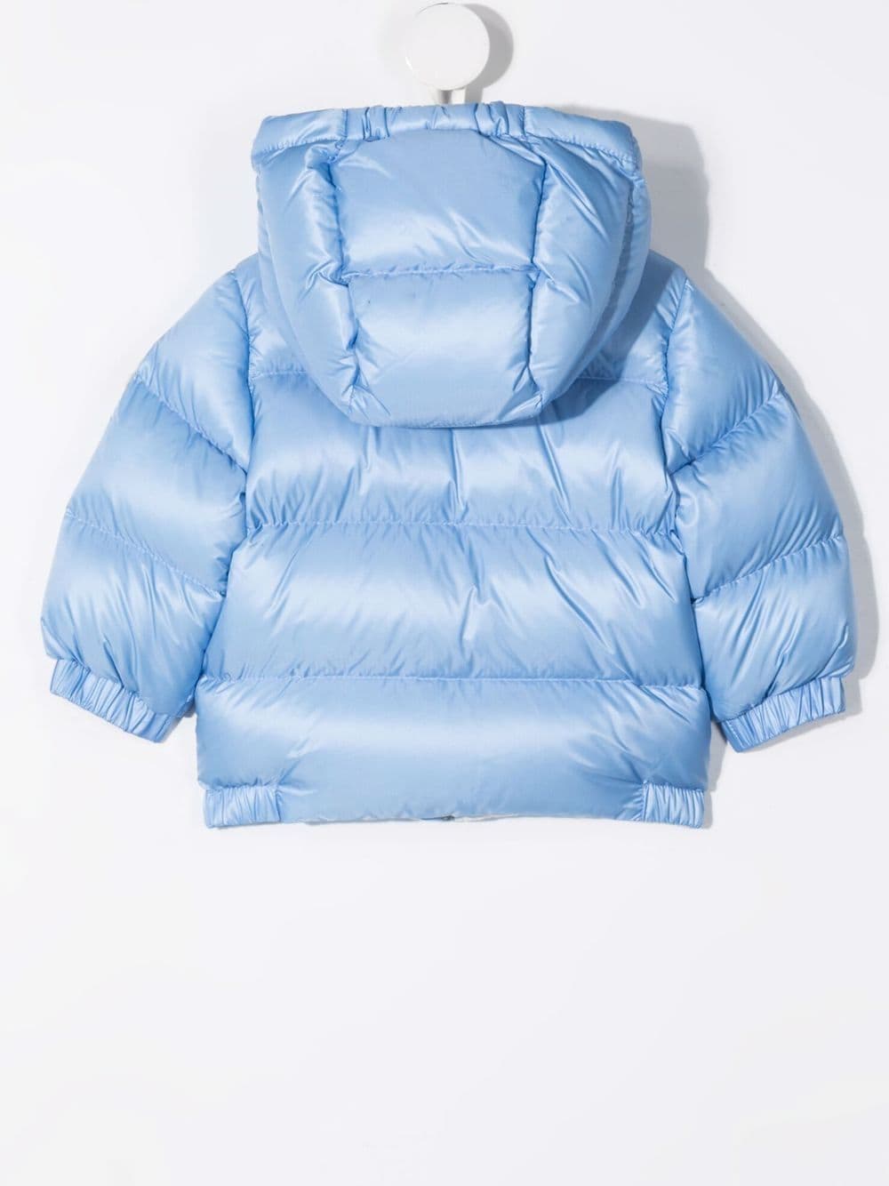 фото Moncler enfant пуховик с капюшоном