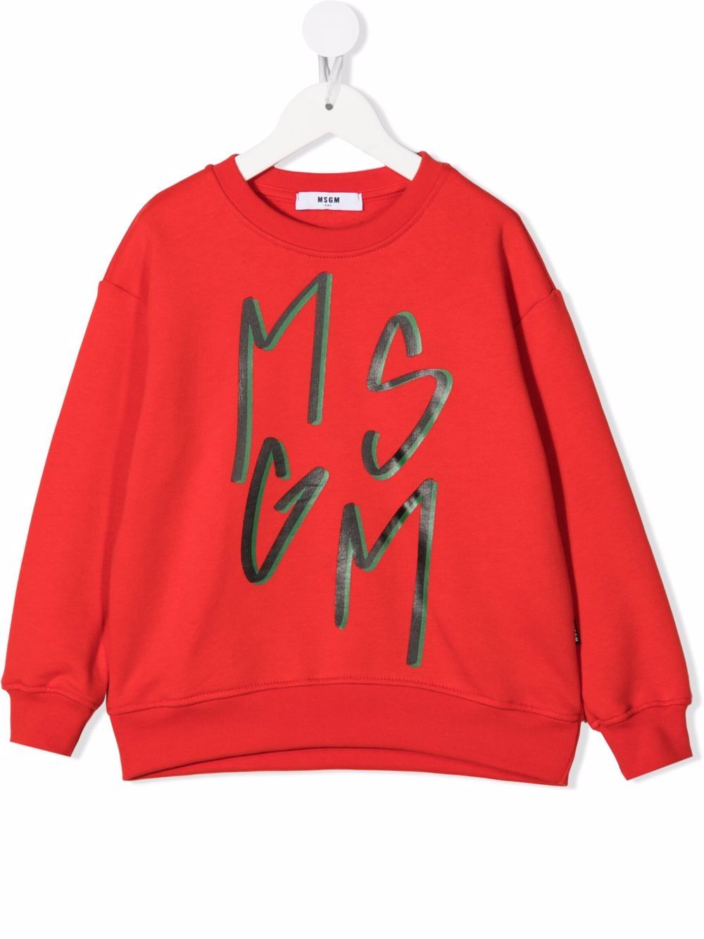 фото Msgm kids толстовка с логотипом