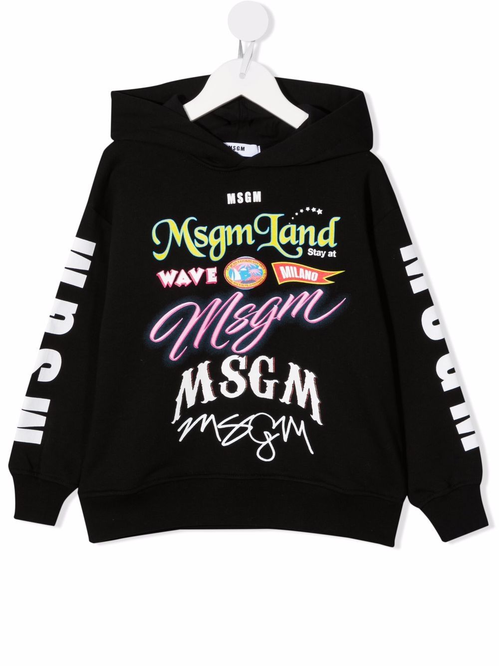 фото Msgm kids худи с логотипом