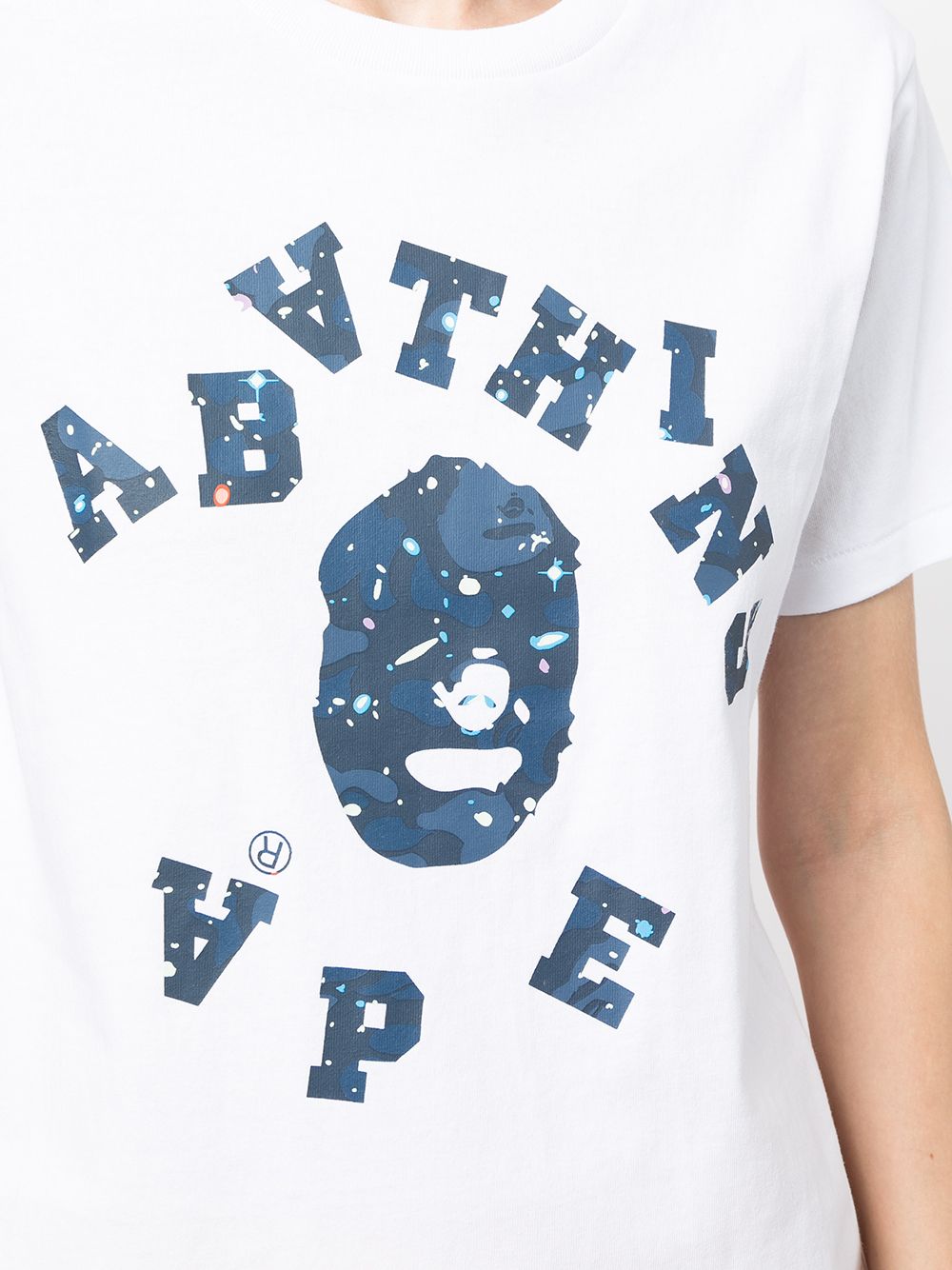 фото A bathing ape® футболка с логотипом