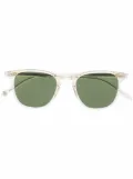 Garrett Leight Brooks square-frame sunglasses - Green