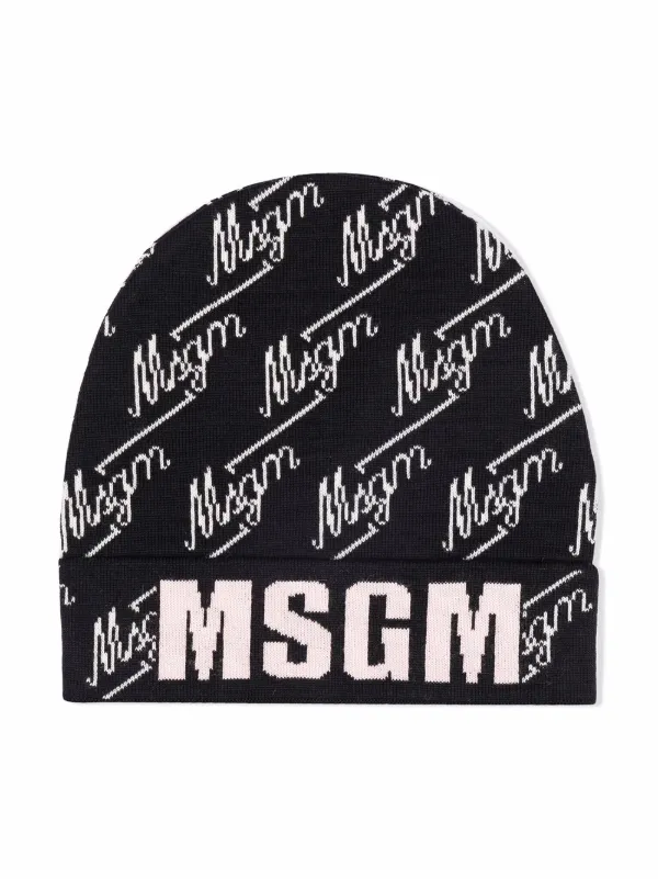 MSGM Kids Berretto Con Logo - Farfetch