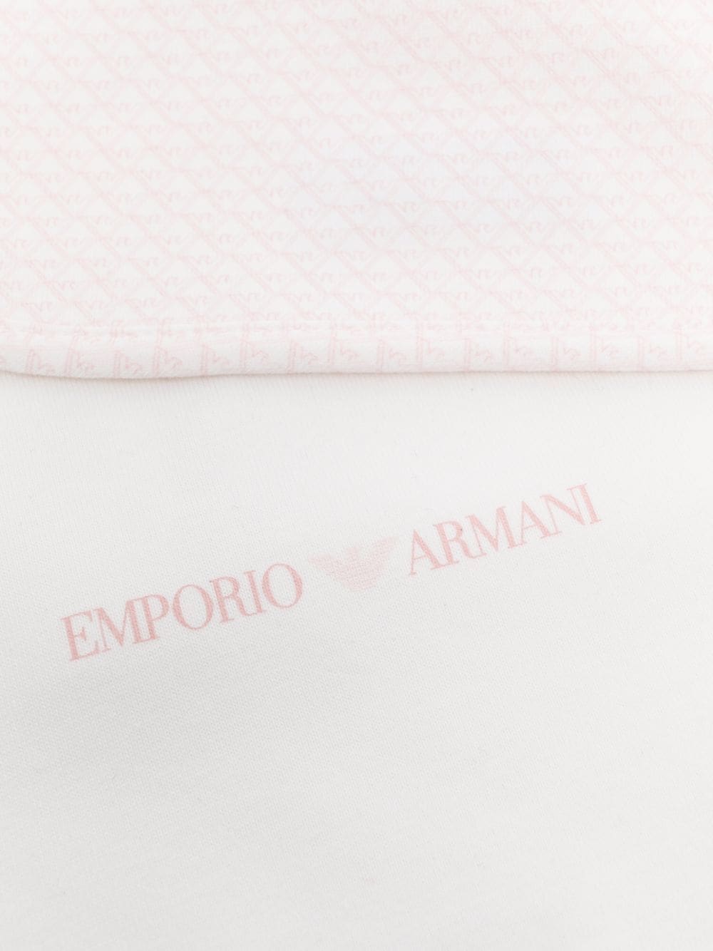 Image 2 of Emporio Armani Kids logo-print bib pack of 2