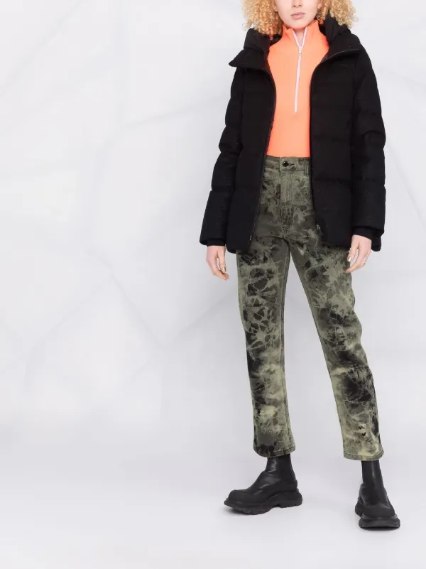 Herno metallic-effect Panelled Puffer 