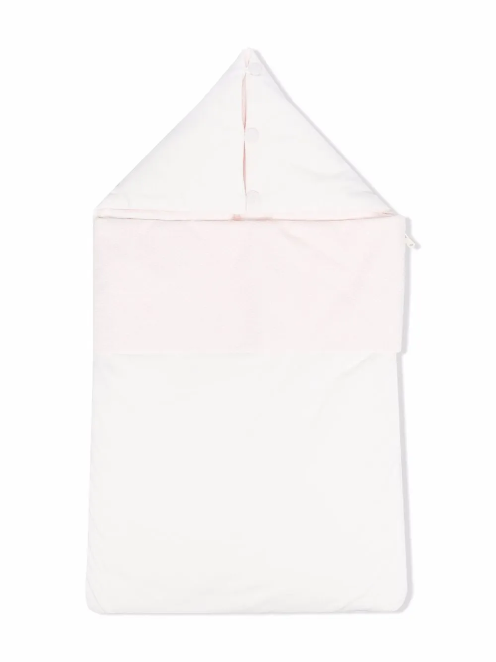 

Emporio Armani Kids buttoned cotton sleep bag - White