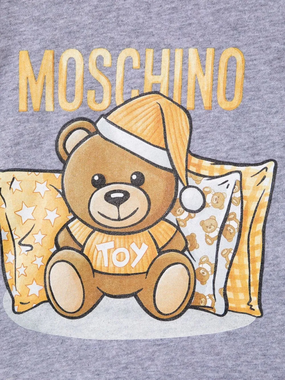 фото Moschino kids свитер с принтом teddy bear