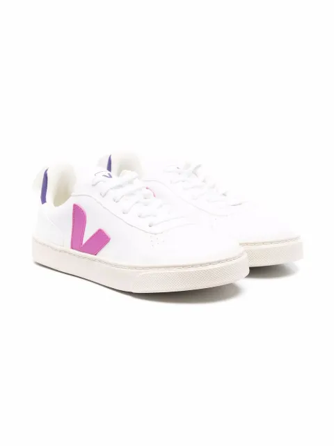 veja sneakers pink and yellow