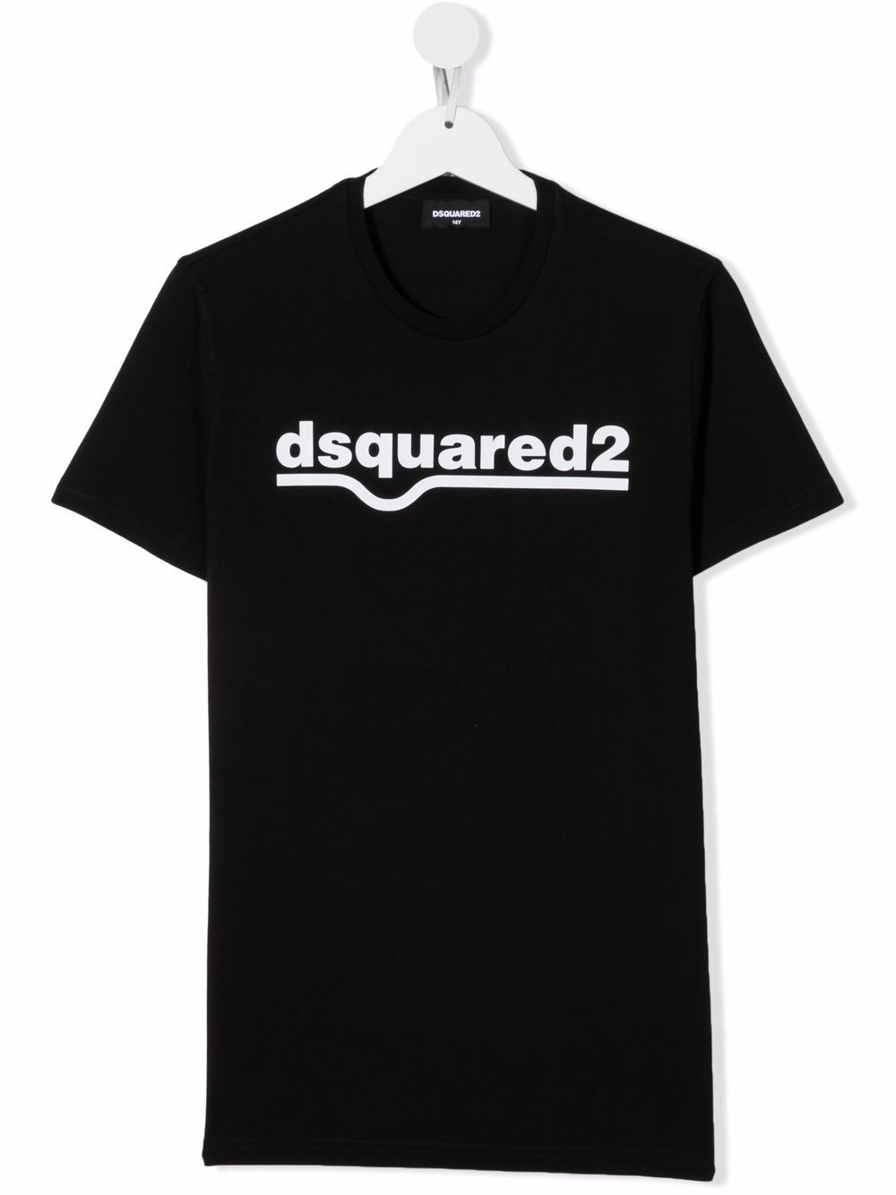 фото Dsquared2 kids футболка с логотипом